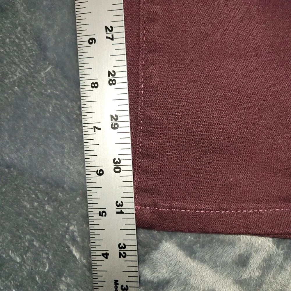 Express Womens Bootcut Jeans Wine Wash Burgundy‎ Size 10 NWT EX010051